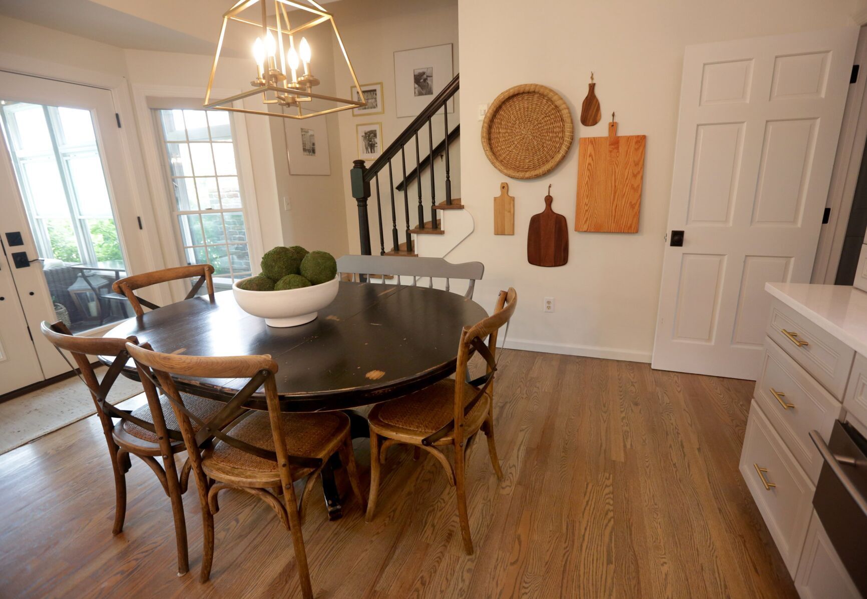At home with Michelle and Chad Wiegmann in St. Charles